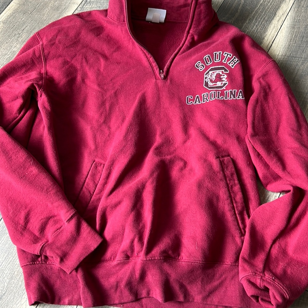 BOGO South Carolina university size large  quarter zip
